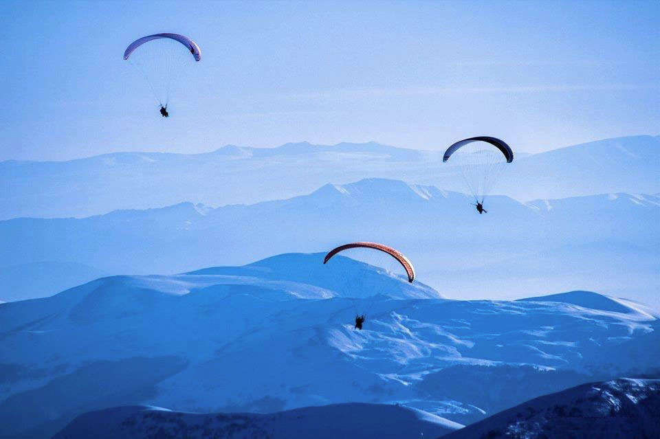 Paragliding in Armenia, Paragliding